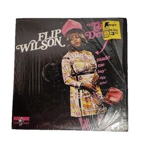 Flyp Wilson The Devil Made Me Buy This Dress Vinyl Record Album LP Comedy 1970